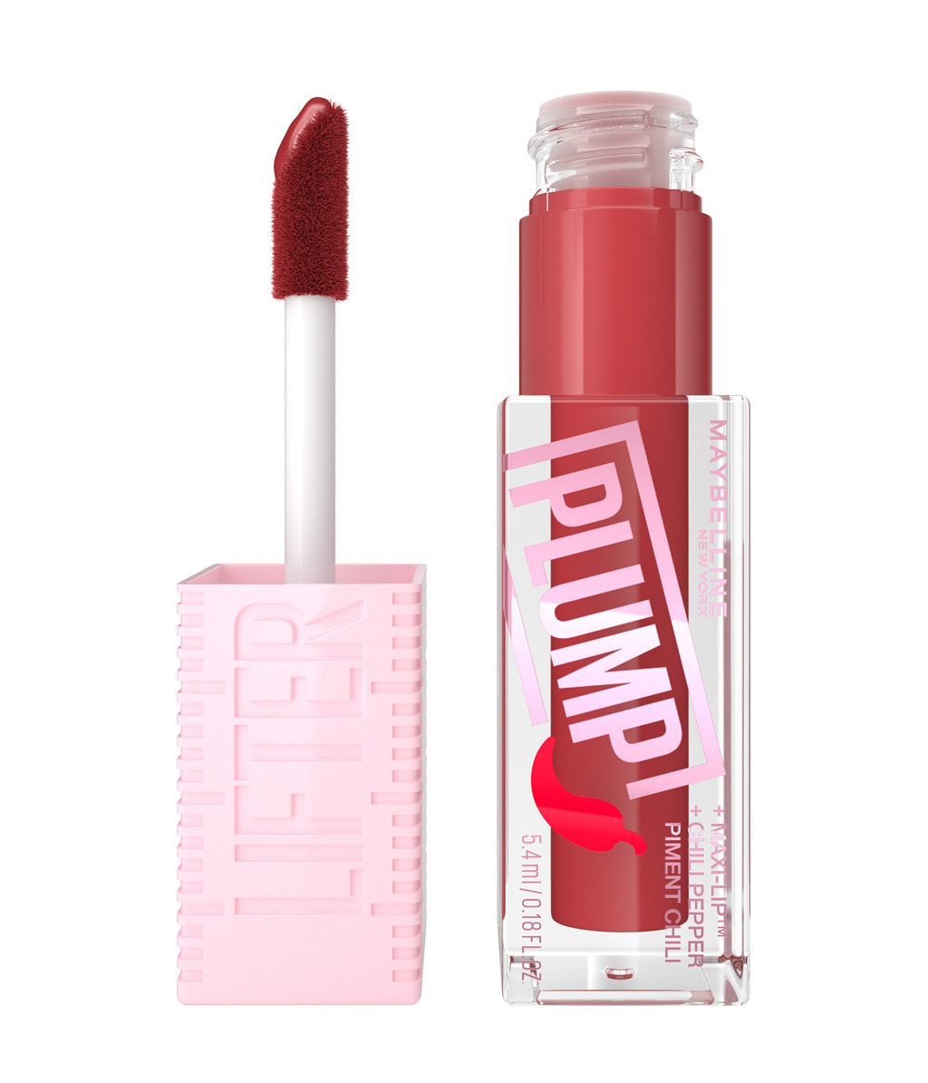 Блеск для губ Maybelline Lifter Plump с эффектом объёма, оттенок 006 Hot Chili, 5 мл