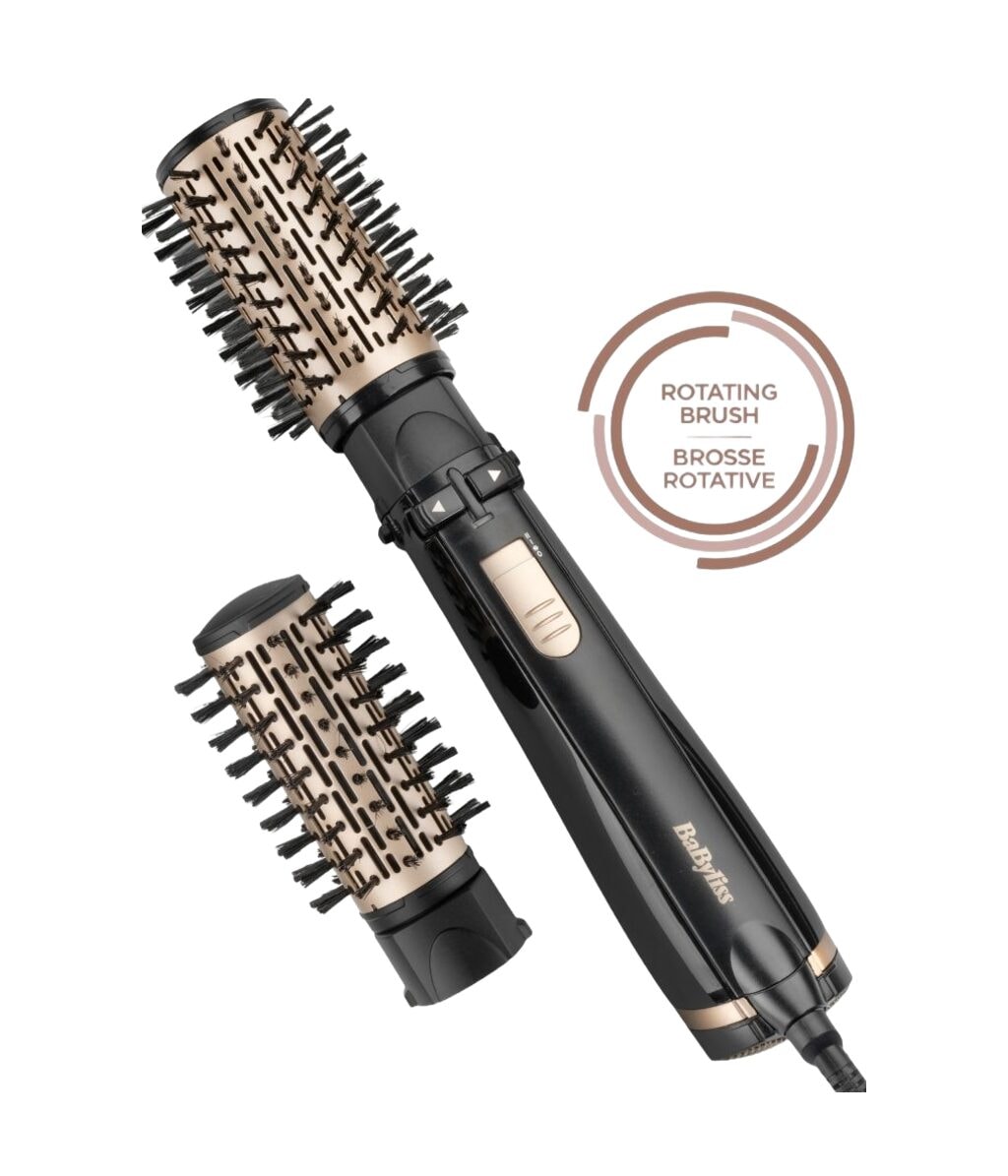 Фен-щётка BaByliss Big Hair Dual 1000 AS962E для объёма, керамическое покрытие, 1000 Вт