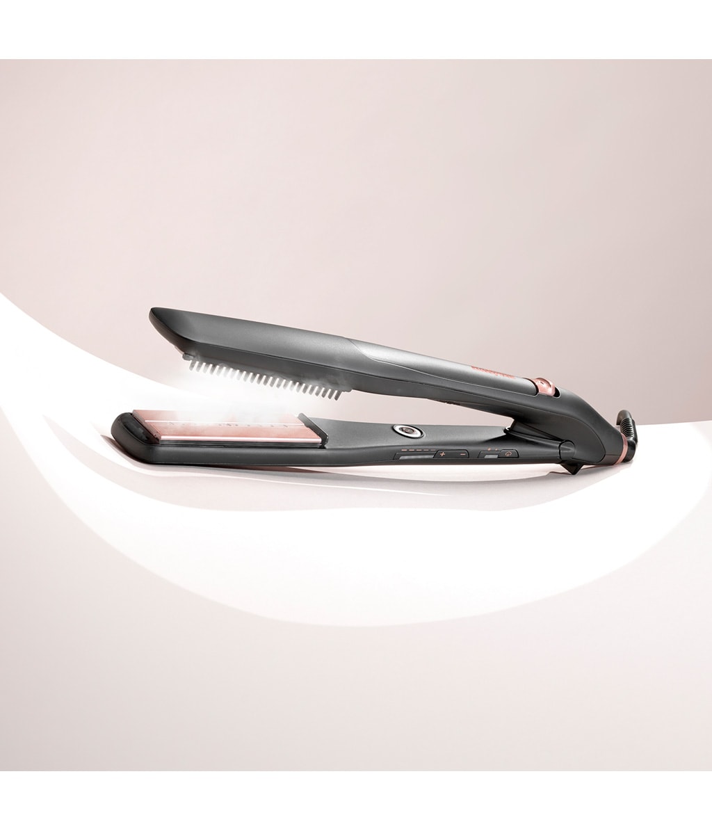 Паровой выпрямитель для волос BaByliss Steam Luxe Styler ST596E, чёрный — фото 3