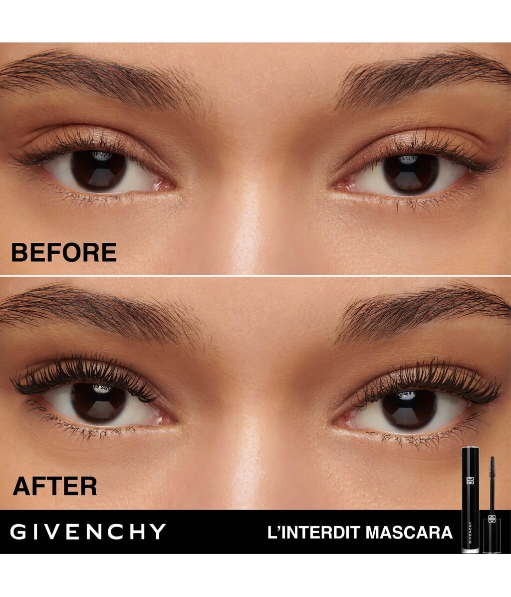 Набор Givenchy L'Interdit с тушью для ресниц Couture Volume и парфюмерной водой Irresistible, оттенок 01 Ultra Black — фото 4