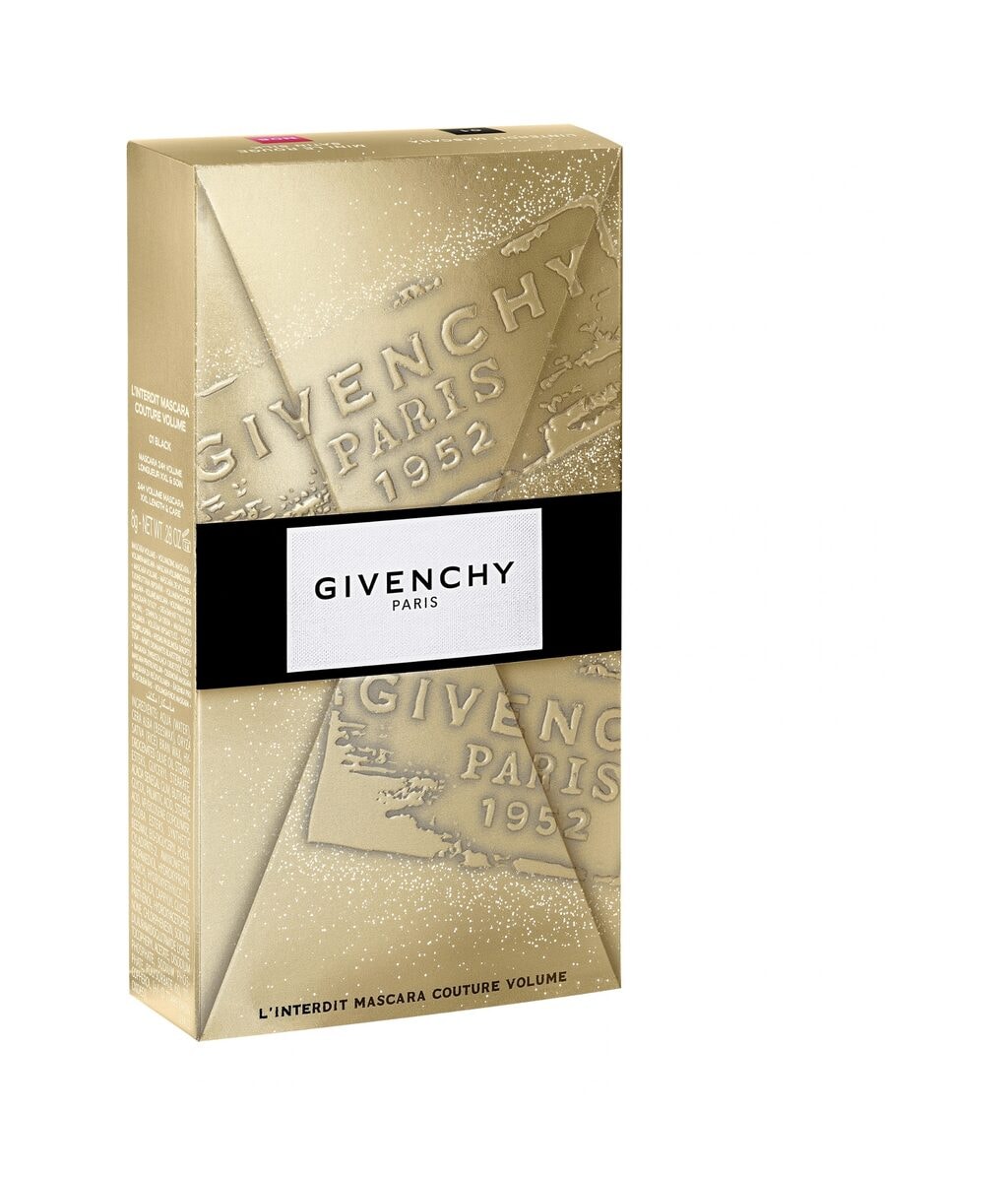 Набор Givenchy L'Interdit с тушью для ресниц Couture Volume и парфюмерной водой Irresistible, оттенок 01 Ultra Black — фото 6