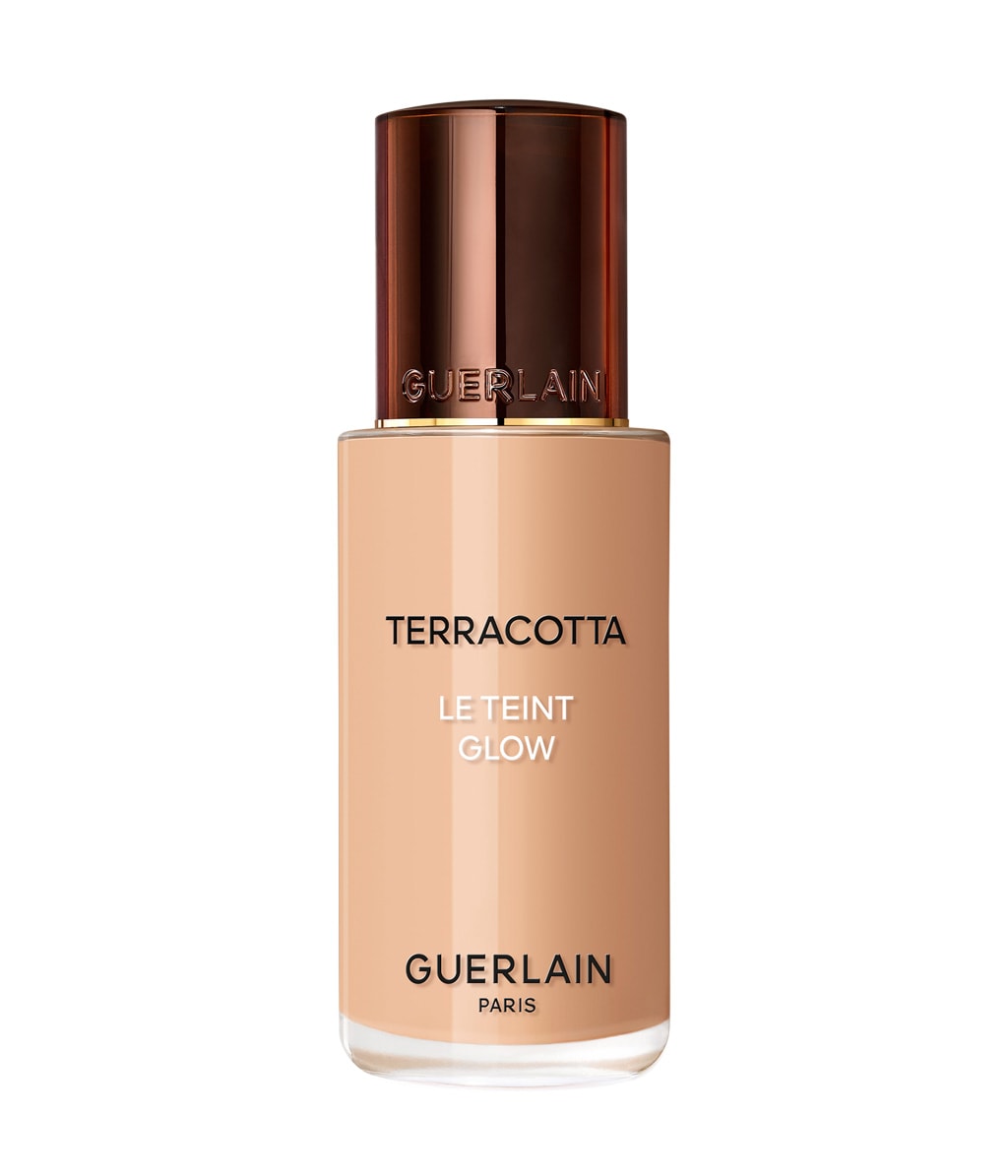 Тональная основа Guerlain Terracotta Le Teint Glow сияющий финиш, стойкая, оттенок 3.5N