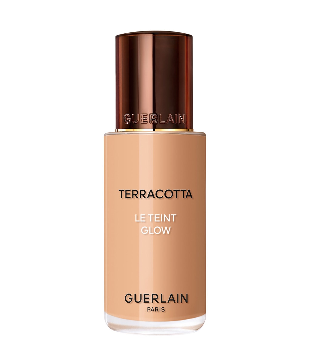 Тональная основа Guerlain Terracotta Le Teint Glow сияющий финиш, стойкая, оттенок 4N