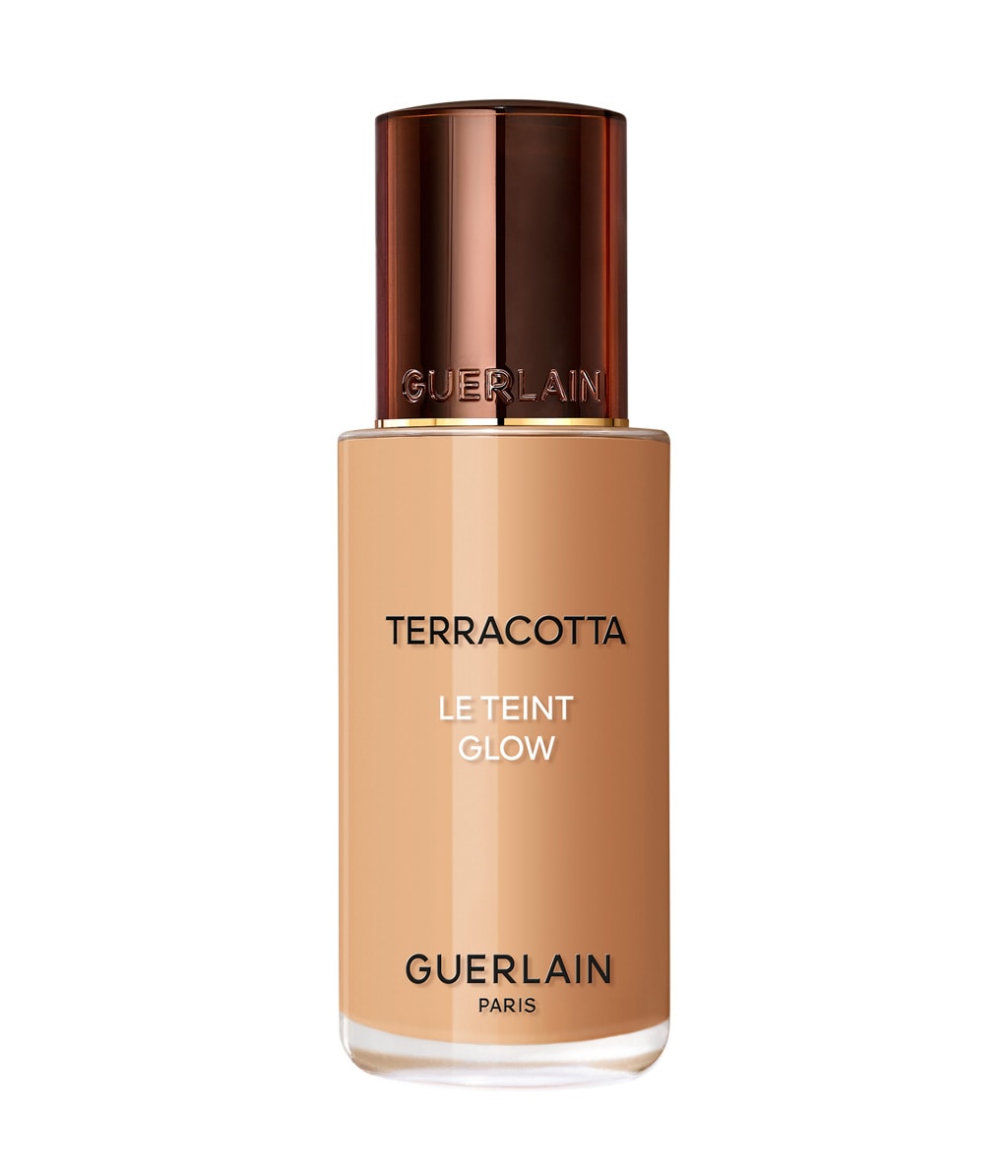 Тональная основа Guerlain Terracotta Le Teint Glow сияющий финиш, стойкая, оттенок 4W