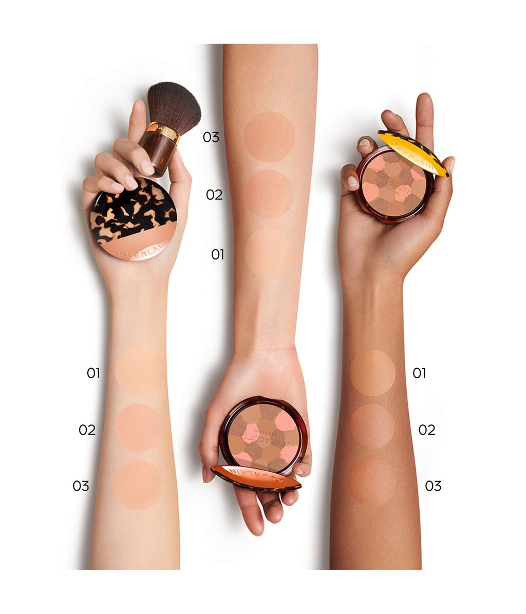 Бронзер Guerlain Terracotta Light лимитированная коллекция, оттенок 3, 10 г — фото 3