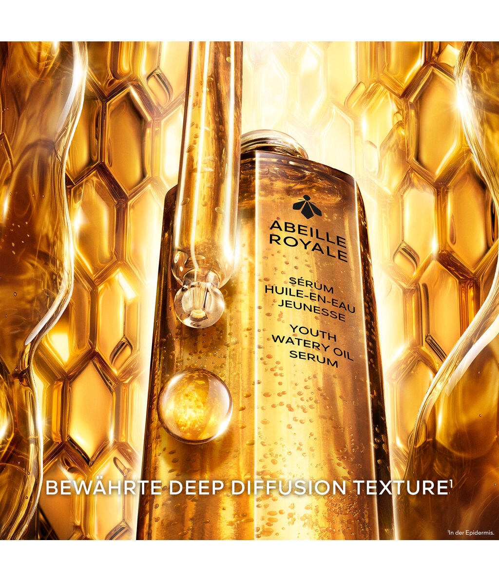 Масло-сыворотка для лица Guerlain Abeille Royale Youth Watery Oil Serum, антивозрастная, 75 мл — фото 6