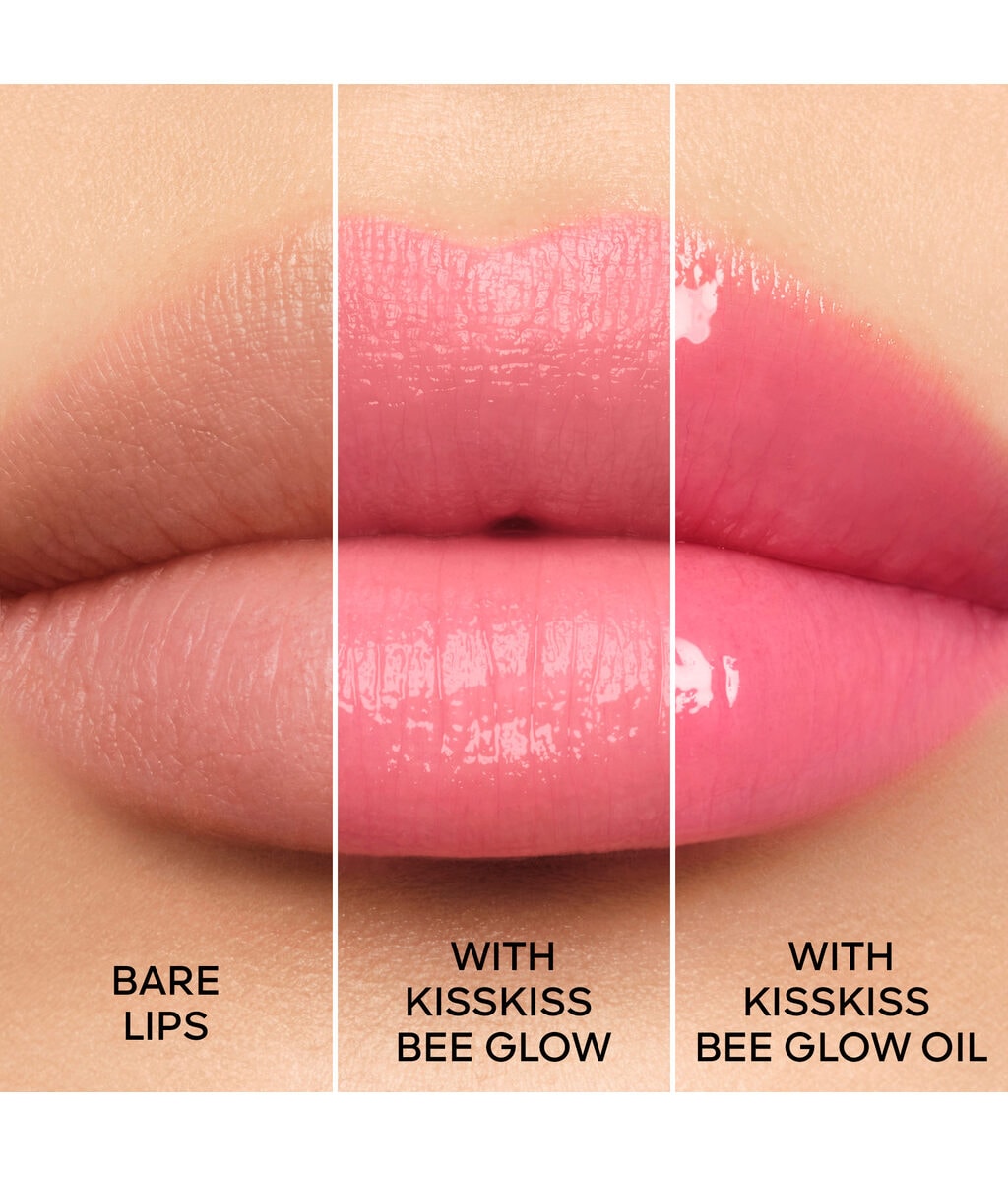 Масло для губ Guerlain KissKiss Bee Glow Oil оттеночное, с мёдом, оттенок 878 Dahlia, 9,5 мл — фото 5