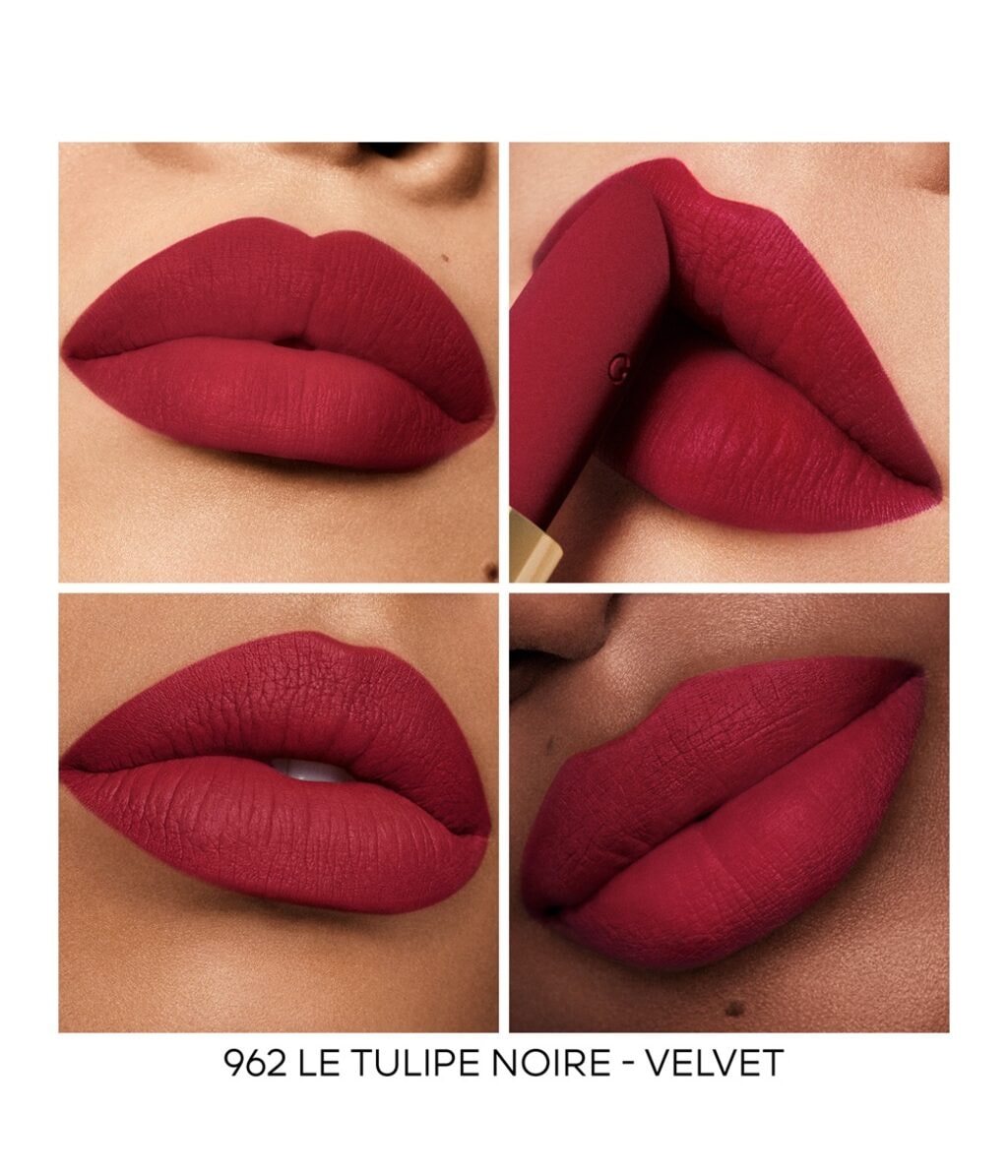 Помада Guerlain Rouge G Velvet ухаживающая, сменный блок, оттенок 962 Red, 4 г — фото 3