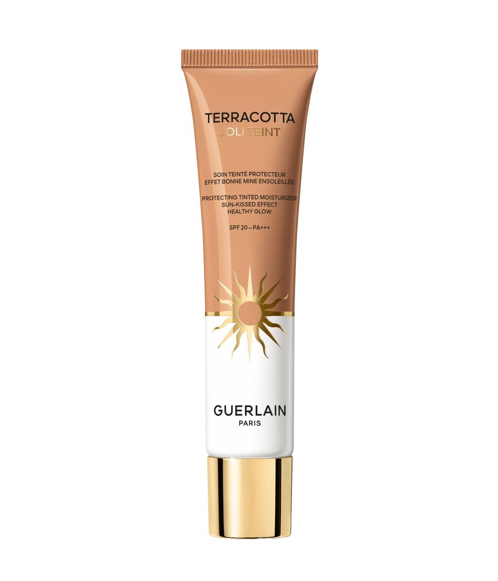 Тональная основа Guerlain Terracotta Joli Teint питательная, естественный финиш, оттенок 30 - Sunwarm