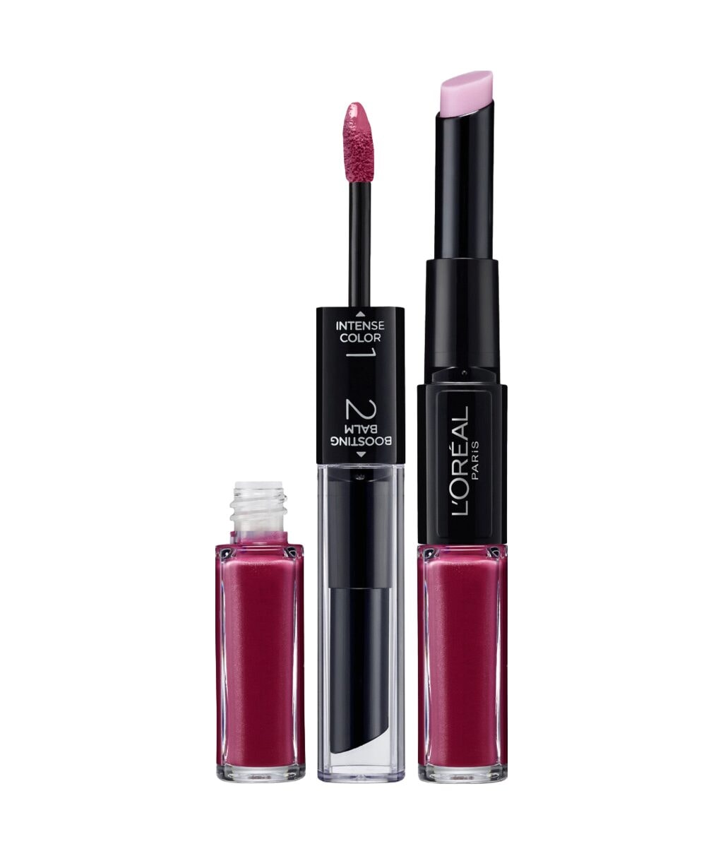 Жидкая помада L'Oreal Paris Infaillible X3 стойкая, оттенок 214 Raspberry For Life, 5,6 мл — фото 2