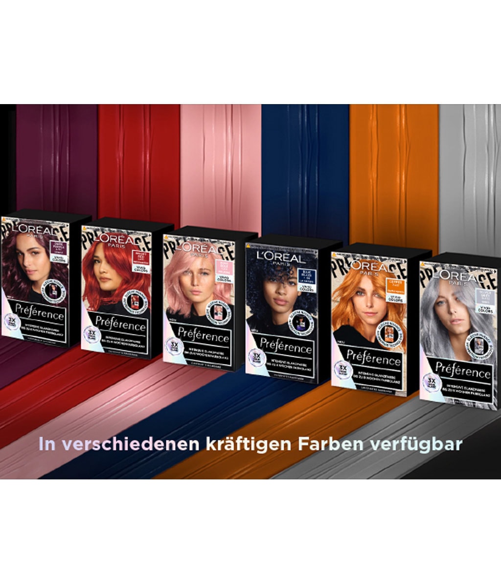 Краска для волос L'Oreal Paris Preference Vivid Colours, оттенок Rose Gold — фото 4
