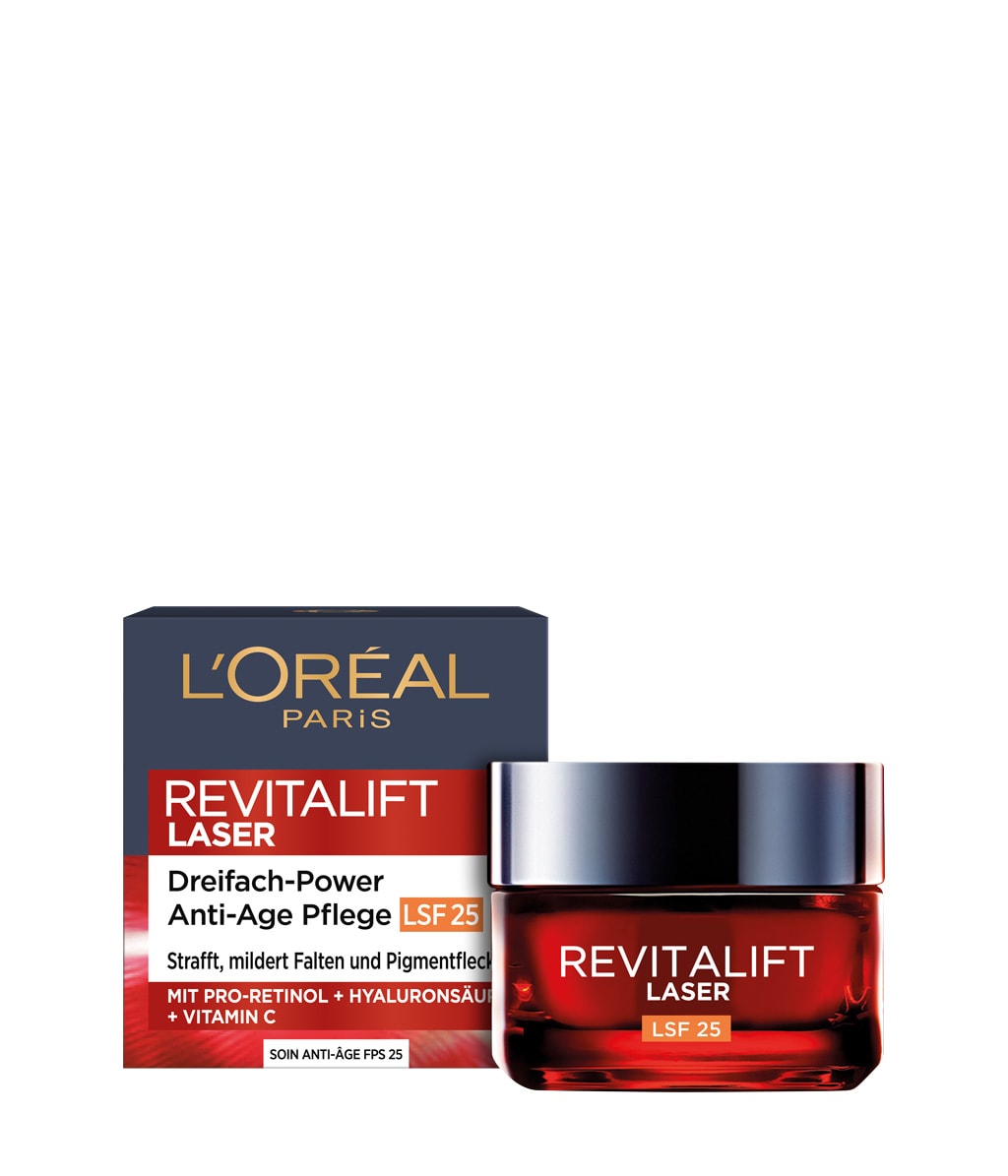 Дневной крем для лица L'Oreal Paris Revitalift Laser X3 антивозрастной, SPF 25, 50 мл — фото 2