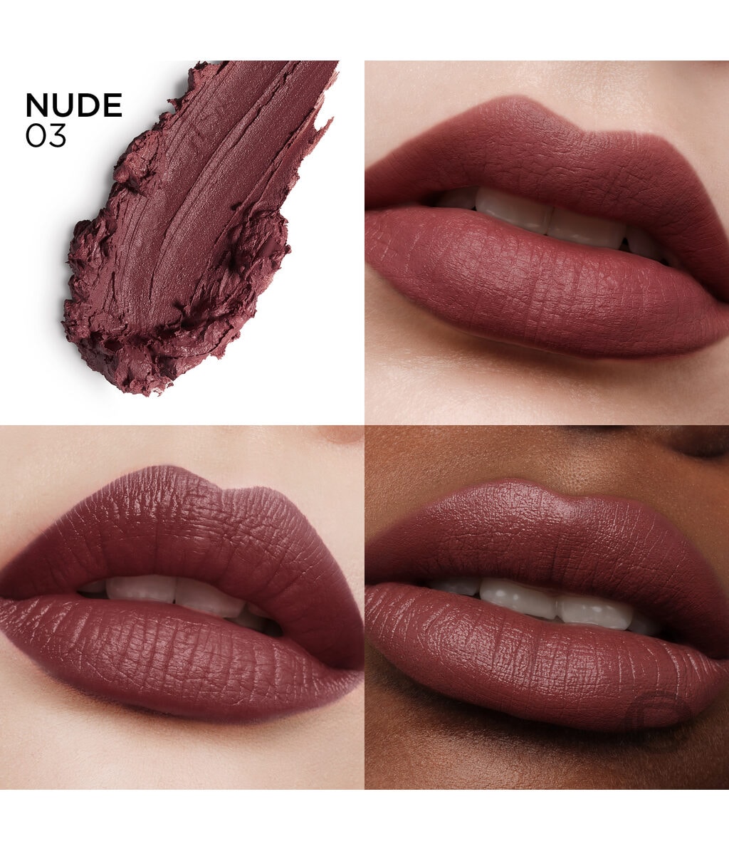 Помада L'Oreal Paris x Mugler Power Matte Lipstick матовая, оттенок 03 Nude, 2 г — фото 2