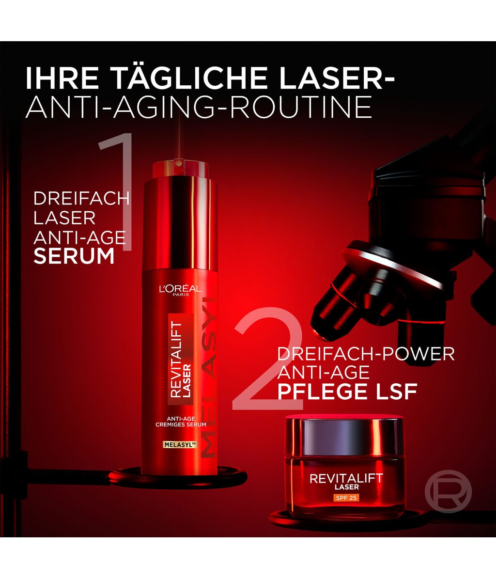 Сыворотка для лица L'Oreal Paris Revitalift Laser Anti-Age Serum, антивозрастная, увлажняющая, 50 мл — фото 6