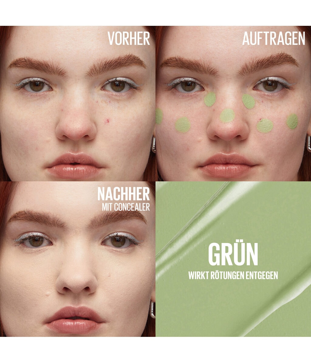 Корректор Maybelline New York Instant Anti-Age Eraser с аппликатором-спонжем, оттенок Green, 7 мл — фото 3