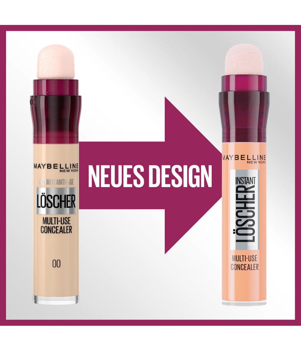 Корректор Maybelline New York Instant Anti-Age Eraser с аппликатором-спонжем, оттенок Lilac, 7 мл — фото 2