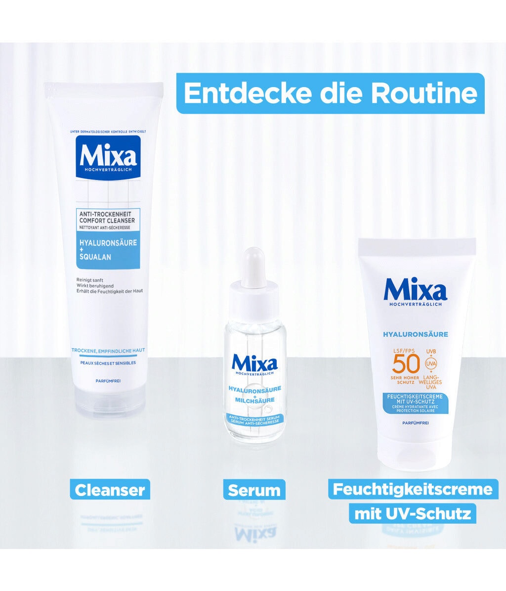 Крем для лица Mixa увлажняющий, SPF 50, для чувствительной кожи, 50 мл — фото 6