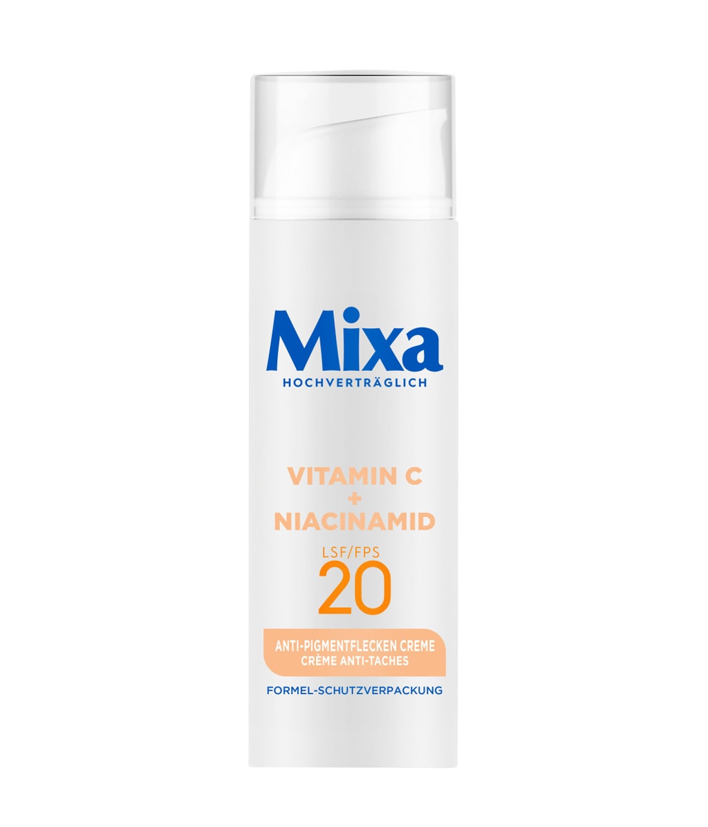 Крем для лица Mixa против пигментации, увлажняющий, SPF 20, 50 мл