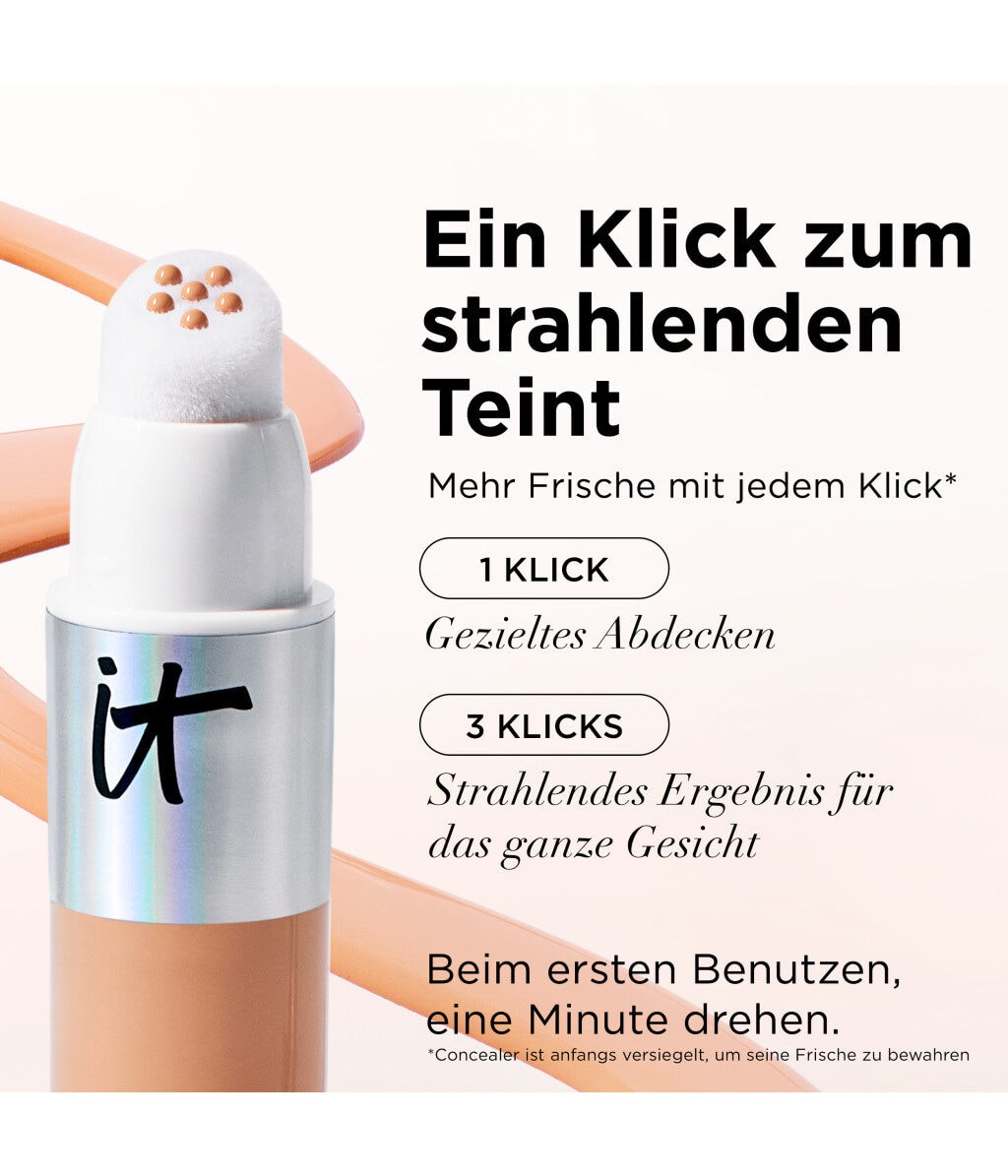 Консилер IT Cosmetics Do It All Radiant Concealer сияющий финиш, оттенок 220 Light Medium Cool, 7 мл — фото 6