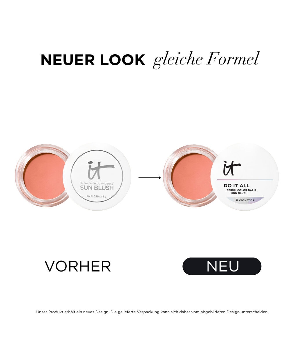 Румяна-бронзер IT Cosmetics Do It All Serum Color Balm 200 Sun Bronze, кремовые, 18 г — фото 2