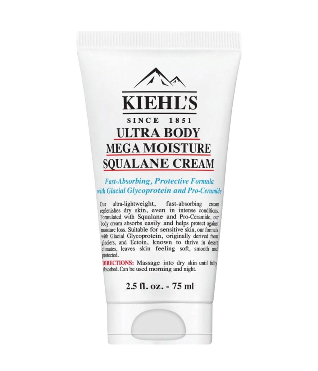 Крем для тела Kiehl's Ultra Body, увлажняющий, со скваланом, для чувствительной кожи, 75 мл