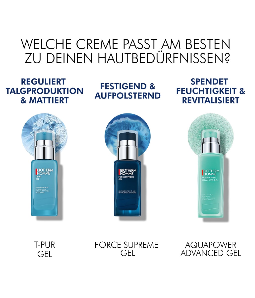Гель для лица Biotherm Homme Force Supreme против признаков старения, для мужчин, 100 мл — фото 5