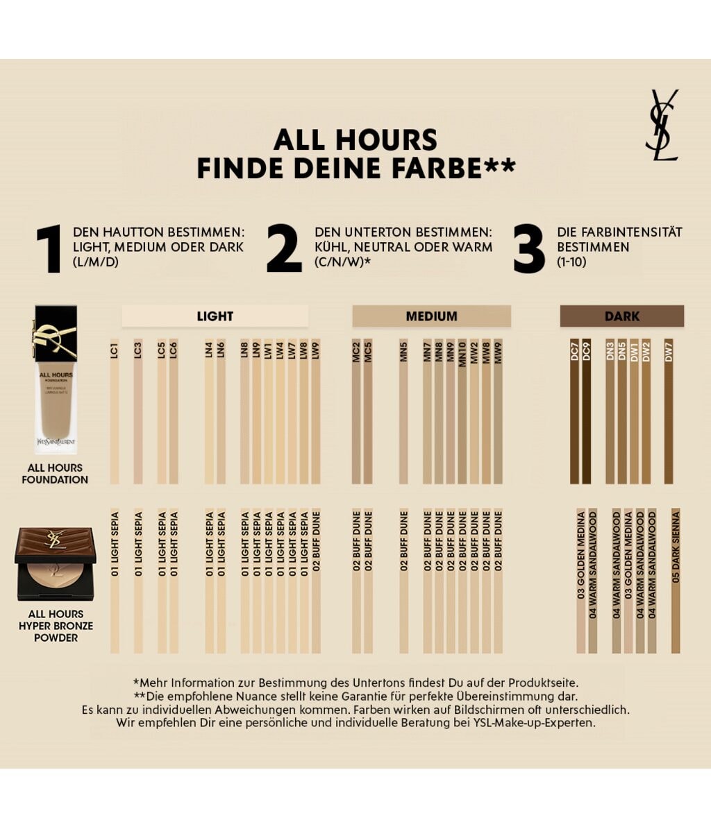 Image du produit 6 sur 6, Yves Saint Laurent All Hours Poudre brozante