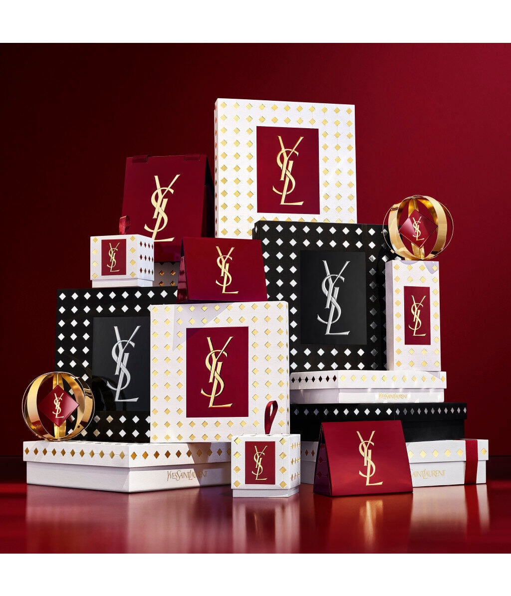 Тушь для ресниц Yves Saint Laurent Mascara Volume Effet Faux Cils, набор с мини-блеском для губ 44 Nude Lavalliere — фото 3