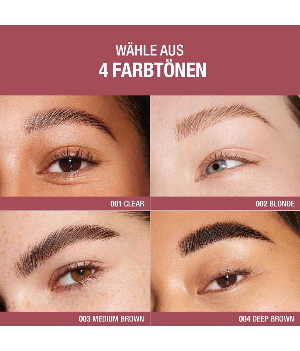 Гель для бровей Manhattan Wonder'Freeze Brow Lamination Gel с эффектом ламинирования, оттенок 001 Clear, 6 г — фото 6
