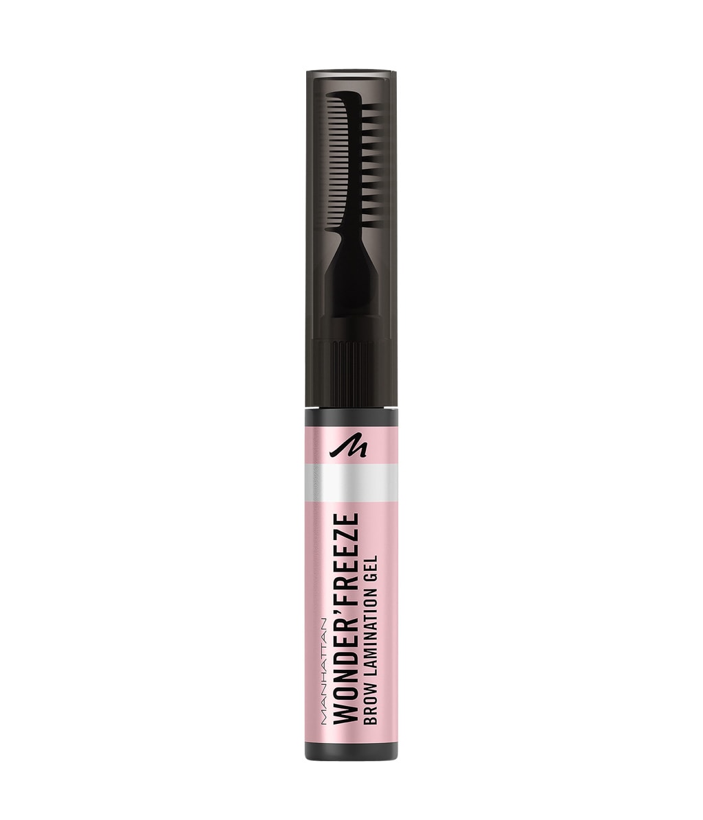 Гель для бровей Manhattan Wonder'Freeze Brow Lamination Gel с эффектом ламинирования, оттенок 001 Clear, 6 г — фото 2