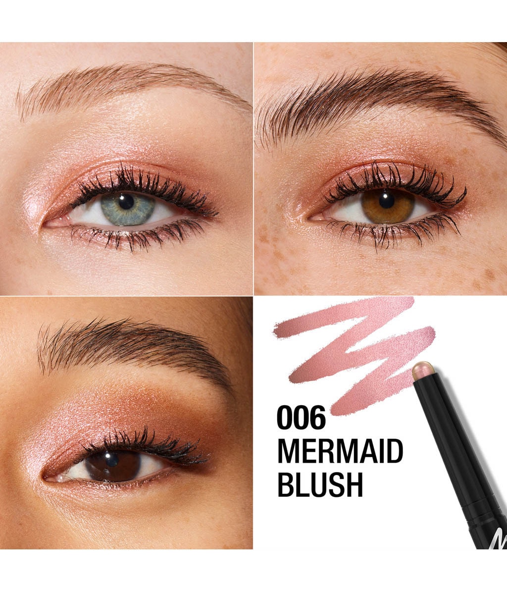Тени-стик для век Manhattan Wonder'Last Shadow Stick, кремовые, оттенок 006 Mermaid Blush, 1,64 г — фото 5
