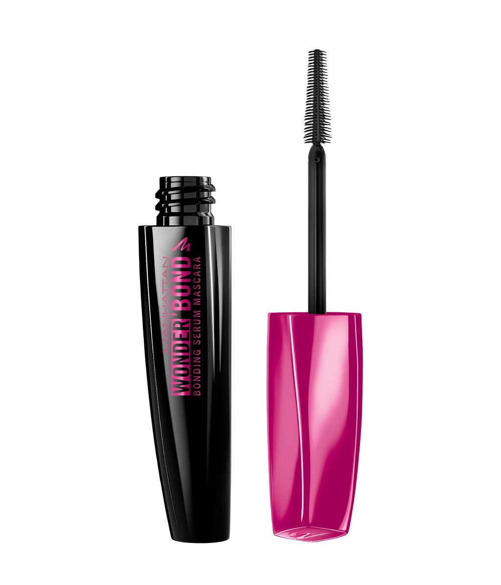Тушь для ресниц Manhattan Wonder'Bond Serum Mascara, с биотином, 002 Black Brown, 11 мл — фото 2