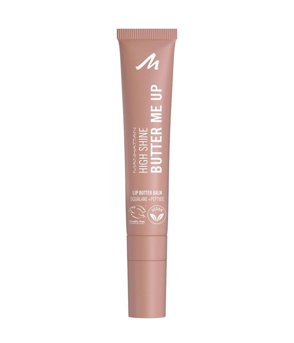 Бальзам для губ Manhattan High Shine Lip Butter с сияющим финишем, оттенок 002 Latte Delight