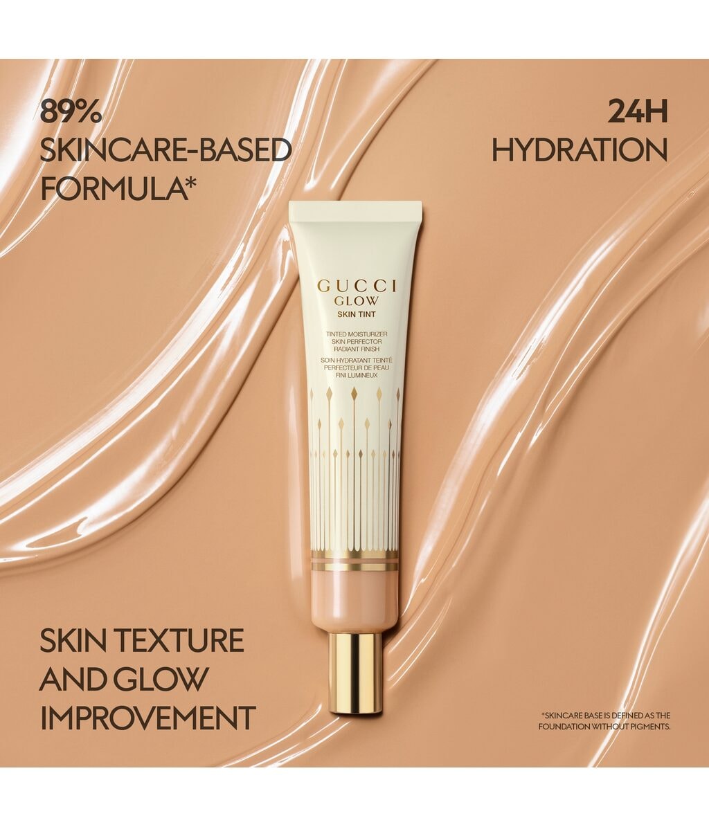 Тонирующий крем для лица Gucci Glow Skin Tint увлажняющий, оттенок 51 Deep, 30 мл — фото 6