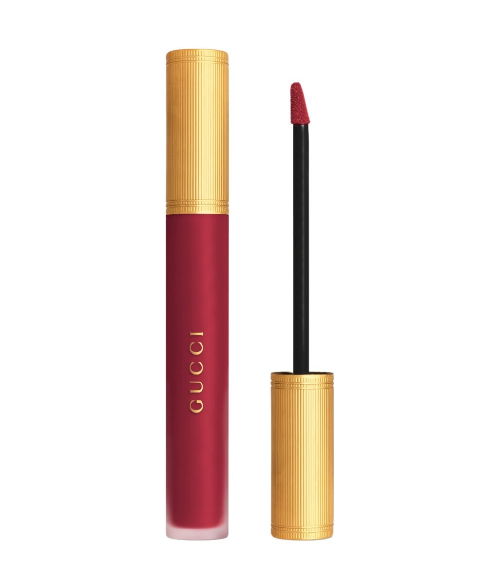 Жидкая помада Gucci Rouge a Levres Liquide Matte матовая, оттенок 509 - Rosso Ancora