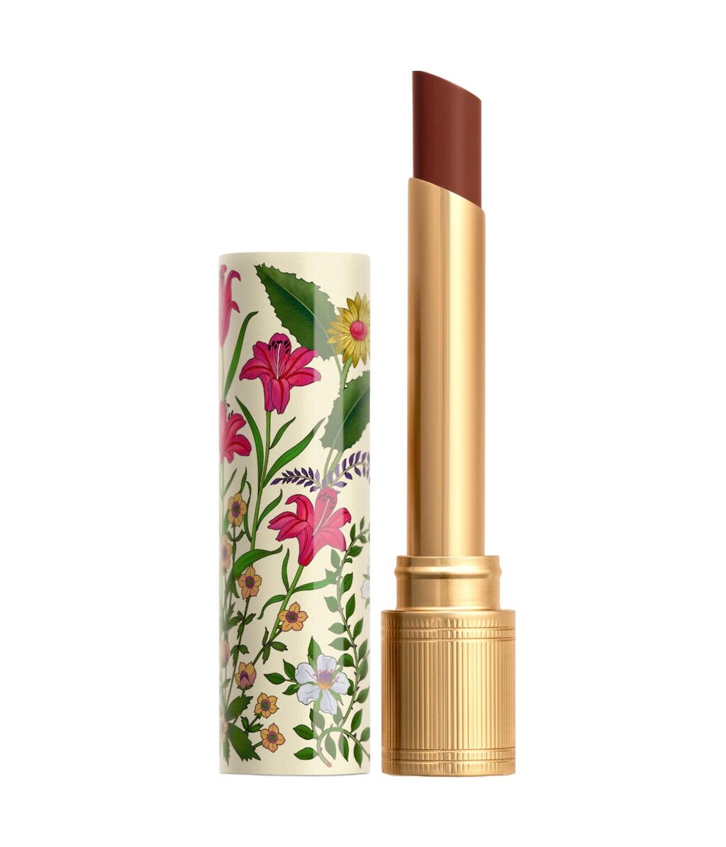 Помада Gucci Shine Lipstick с блеском, оттенок 122 Eliza Ginger, 1,8 г