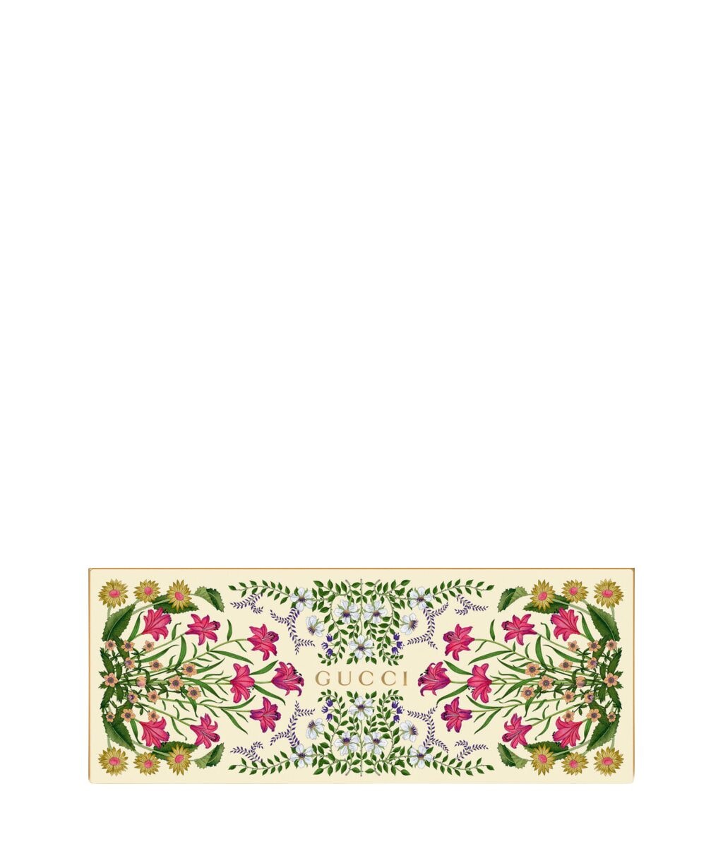 Палетка теней Gucci Flora Eye Shadow Palette лимитированная серия, оттенок 001 Gorgeous Orchid Intense, 14 г — фото 2