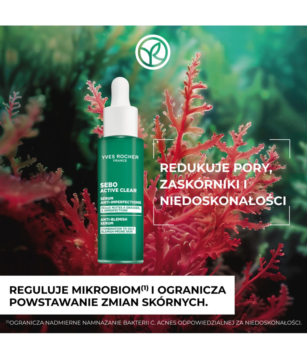 Сыворотка для лица Yves Rocher Sebo Active Clear, против несовершенств, для жирной и комбинированной кожи, 30 мл — фото 2