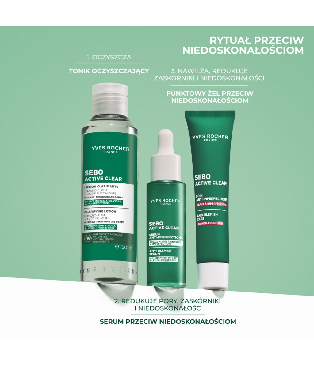 Сыворотка для лица Yves Rocher Sebo Active Clear, против несовершенств, для жирной и комбинированной кожи, 30 мл — фото 5