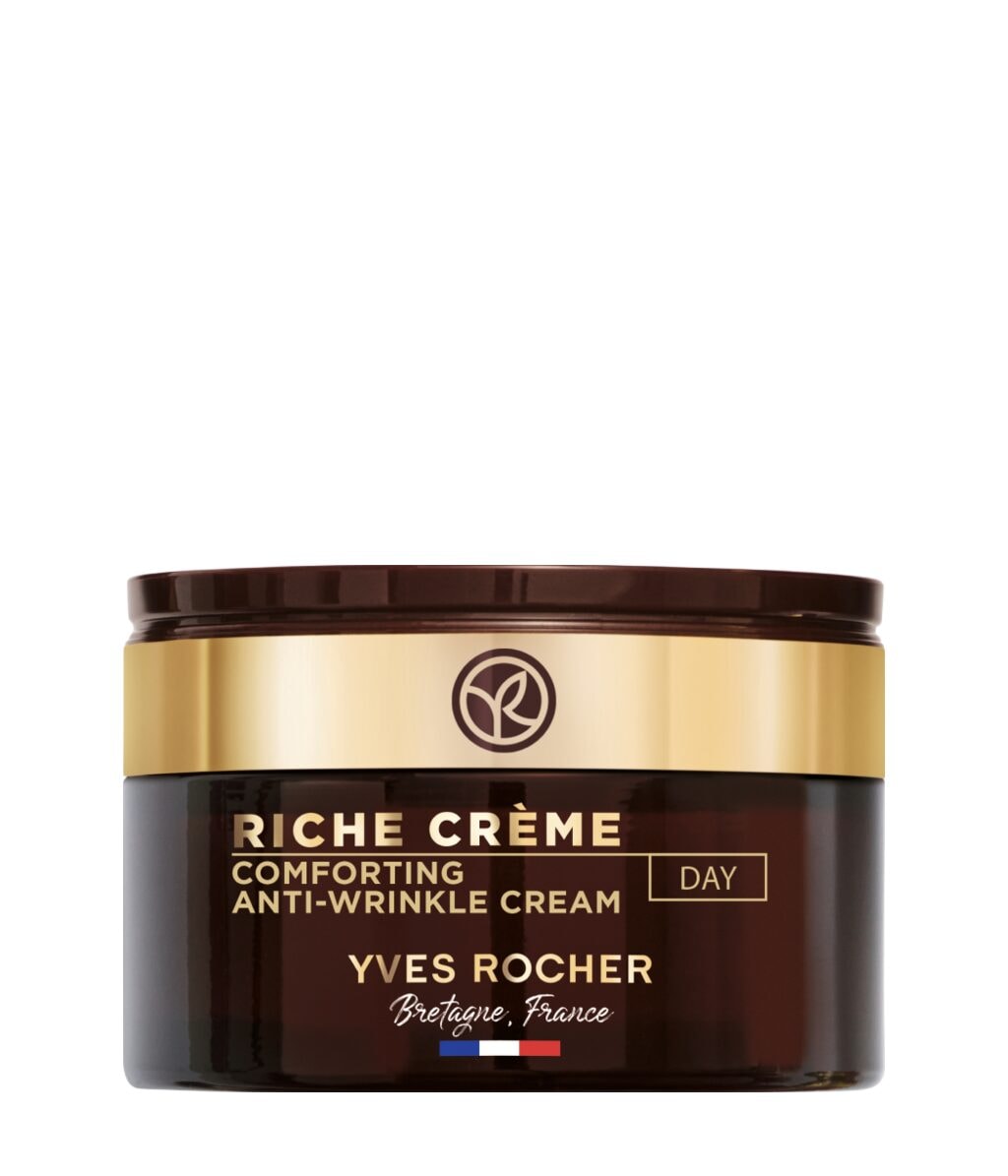 Дневной крем для лица Yves Rocher Riche Creme против морщин, 50 мл