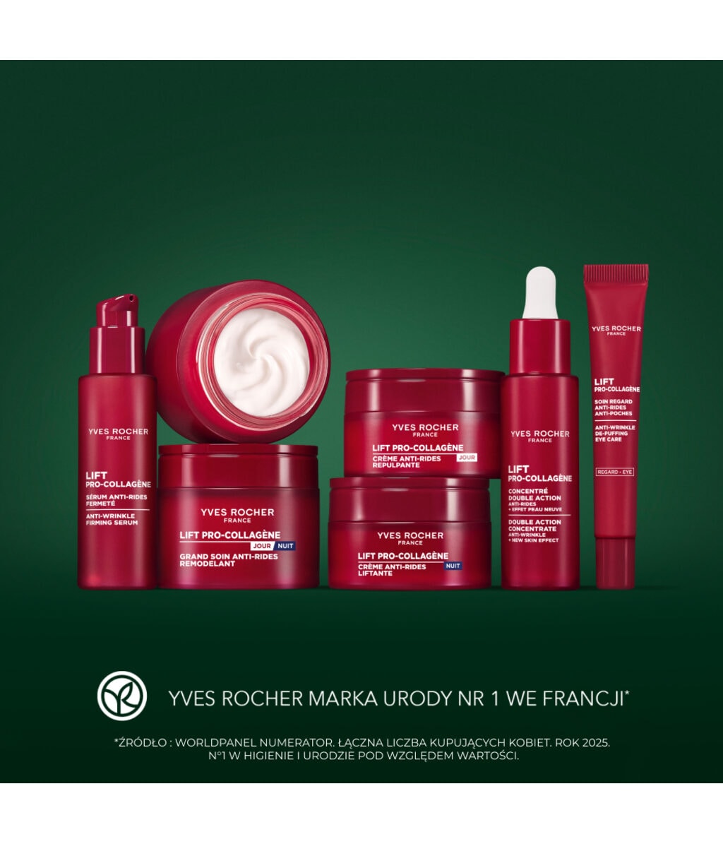 Крем для кожи вокруг глаз Yves Rocher Lift Pro-Collagene против морщин, разглаживающий, 14 мл — фото 6