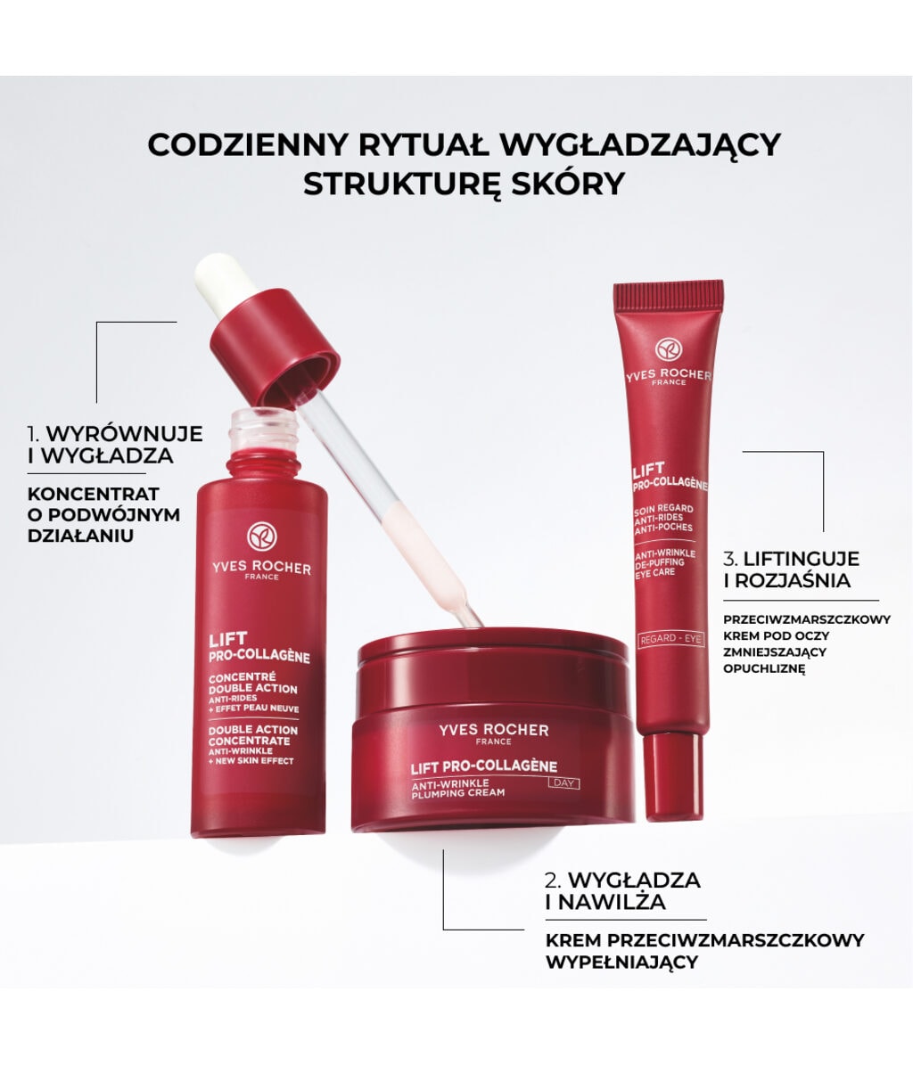 Концентрат-сыворотка для лица Yves Rocher Lift Pro-Collagene, лифтинг, двойного действия, 30 мл — фото 5