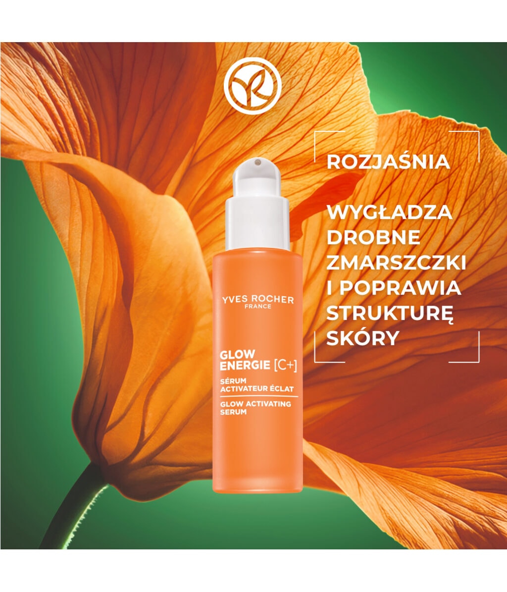 Сыворотка для лица Yves Rocher Glow Energie, активирующая сияние, для сухой кожи, 30 мл — фото 2