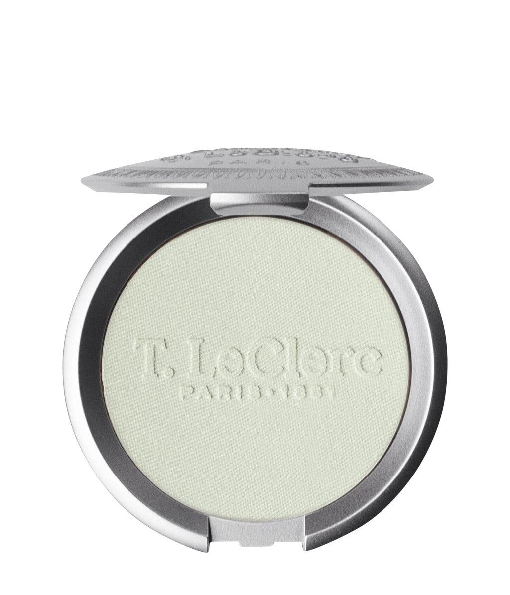 Компактная пудра T.LeClerc Dermophile Pressed Powder матовая, рисовая, оттенок 04 - Tilleul