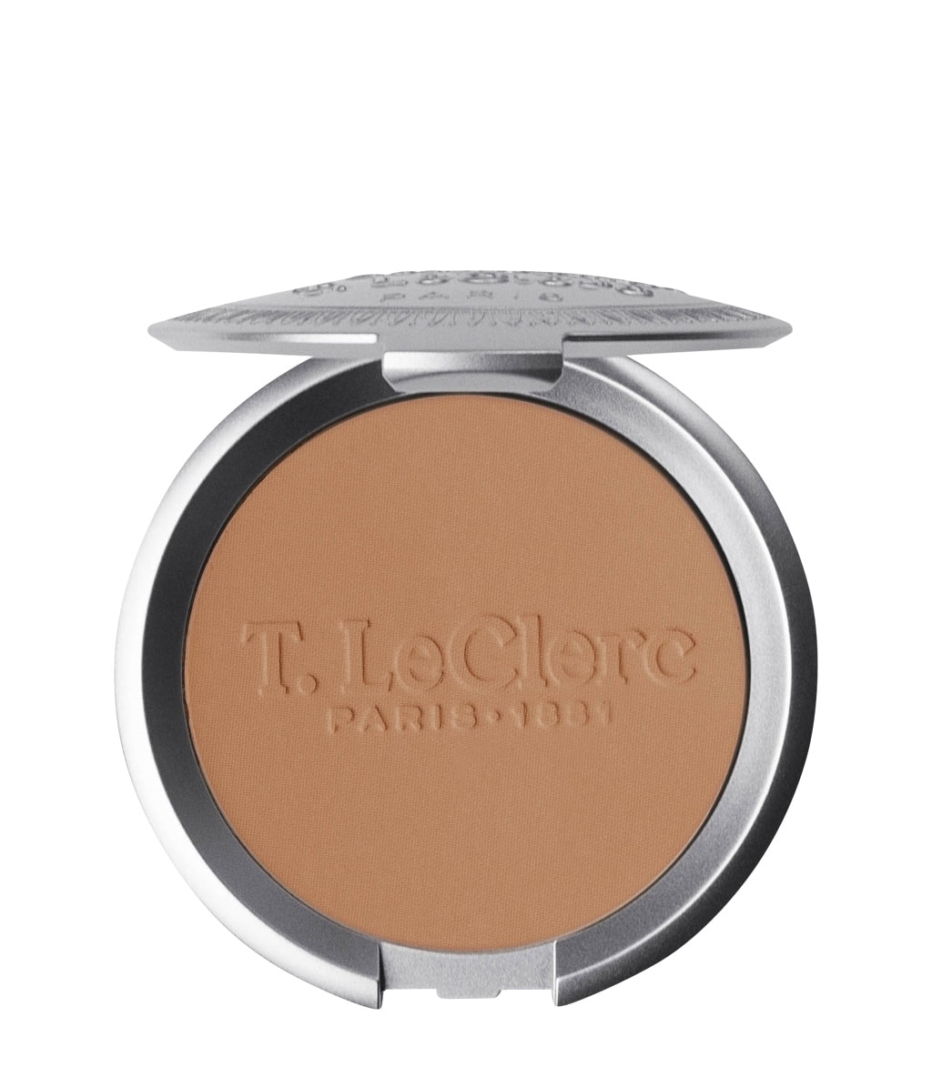 Компактная пудра T.LeClerc Dermophile Pressed Powder матовая, рисовая, оттенок 16 - Safran