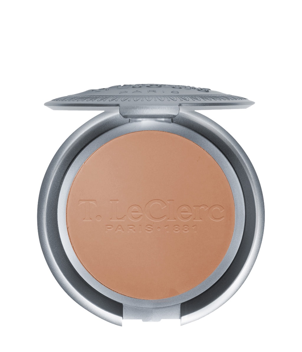 Компактная пудра T.LeClerc Dermophile Pressed Powder матовая, рисовая, оттенок 13 - Doré