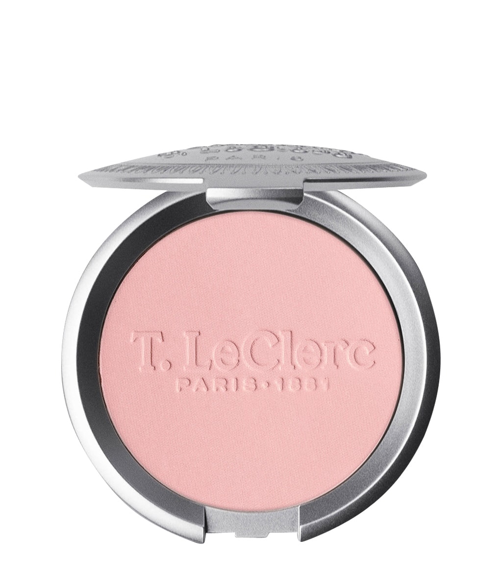 Компактная пудра T.LeClerc Dermophile Pressed Powder матовая, рисовая, оттенок 03 - Orchidée