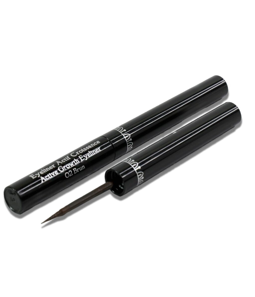 Подводка для глаз T.LeClerc Active Growth Eyeliner, с натуральными компонентами, оттенок Brown, 2 мл — фото 2