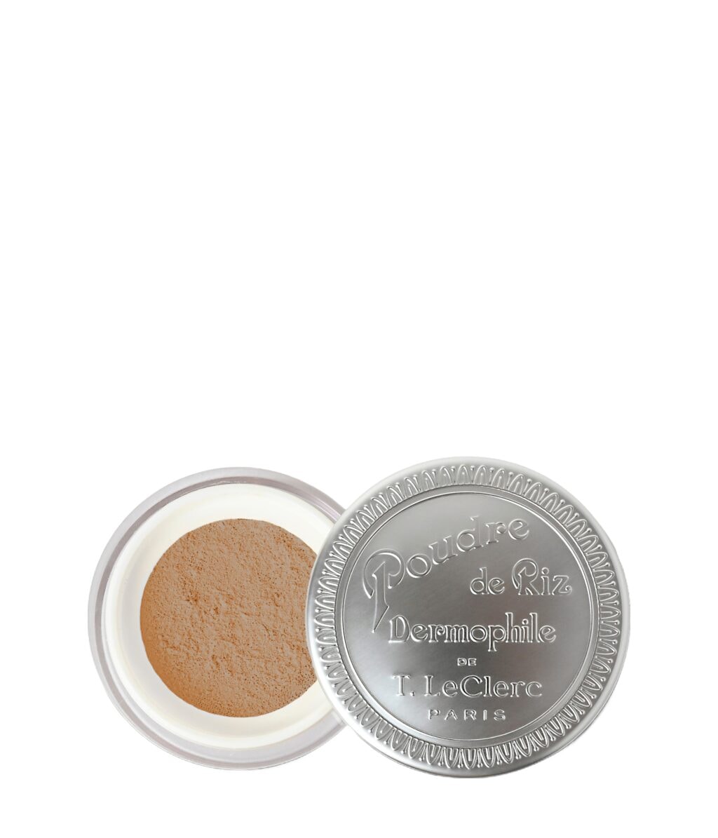 Рассыпчатая пудра T.LeClerc Dermophilic Poudre de Riz рисовая, оттенок 14 Caramel
