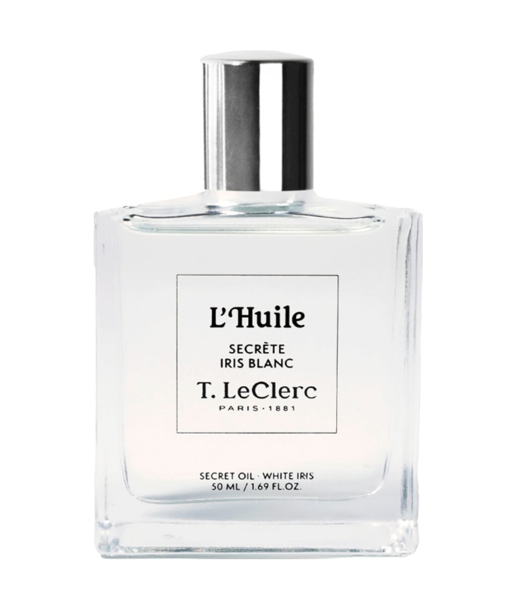 Сухое масло для тела и волос T. LeClerc L'Huile White Iris Secrete, 50 мл